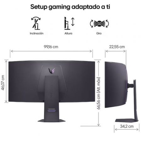 LG 45GX950A-B UltraGear OLED Curvo 45 pulg 5K2K 165Hz LG 45GX950A-B UltraGear OLED Curvo 45 pulg 5K2K 165Hz